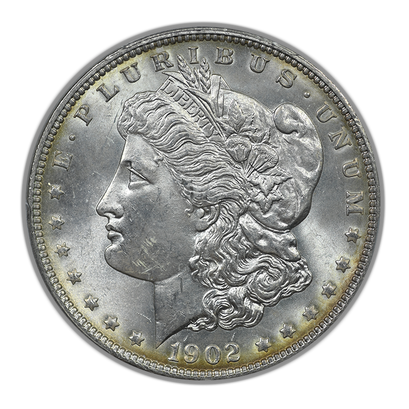 1902 Morgan Dollar $1 PCGS MS64