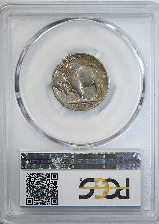 1931-S Buffalo Nickel 5C PCGS AU55 - TONED! Reverse Slab