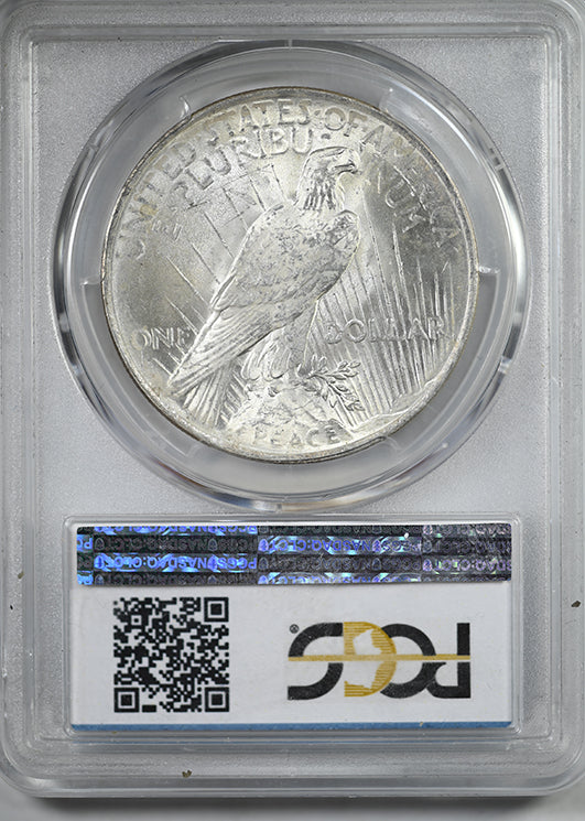 1923 Peace Dollar $1 PCGS MS64+