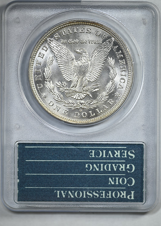 1881-O Morgan Dollar $1 PCGS Rattler MS62 CAC