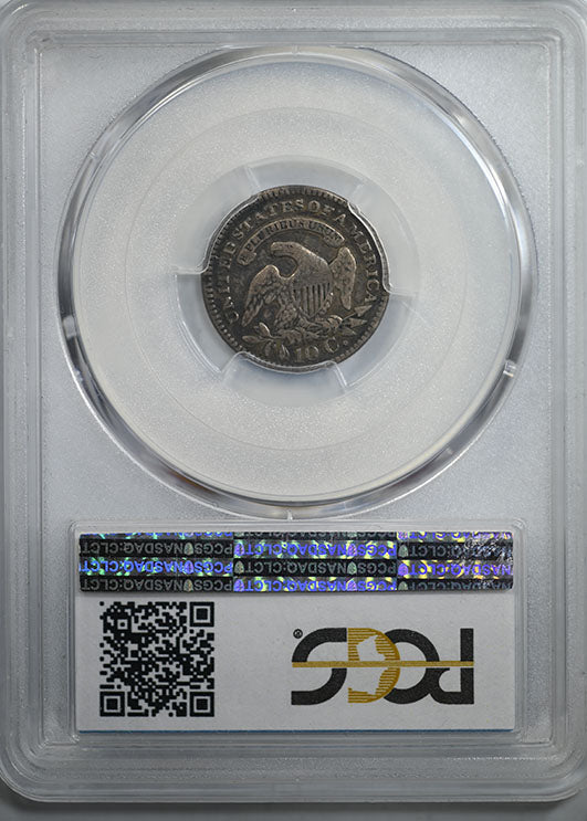 1821 Capped Bust Dime 10C PCGS VF20 - Large Date Reverse Slab