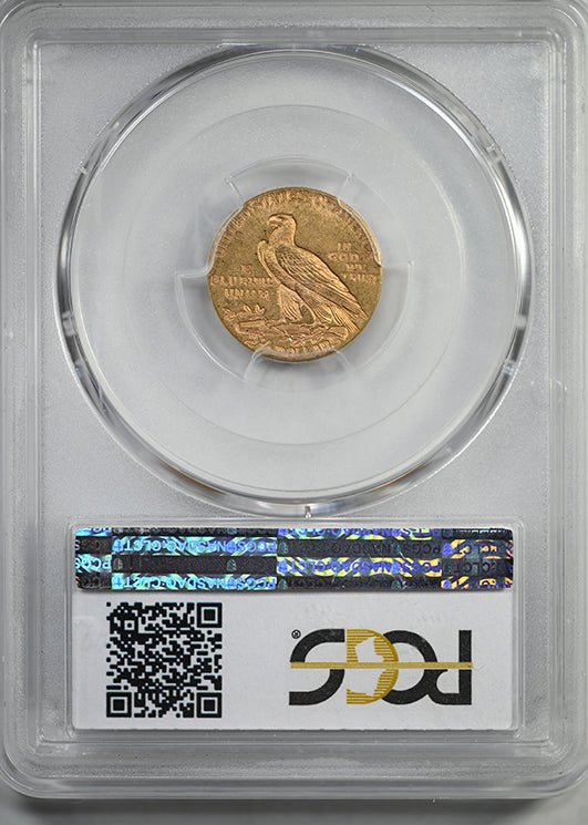 1927 Indian Head Gold Quarter Eagle $2.50 PCGS MS62