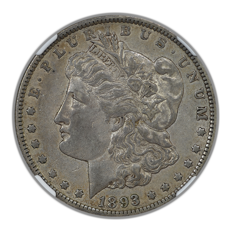 1893-O Morgan Dollar $1 NGC XF40 CAC