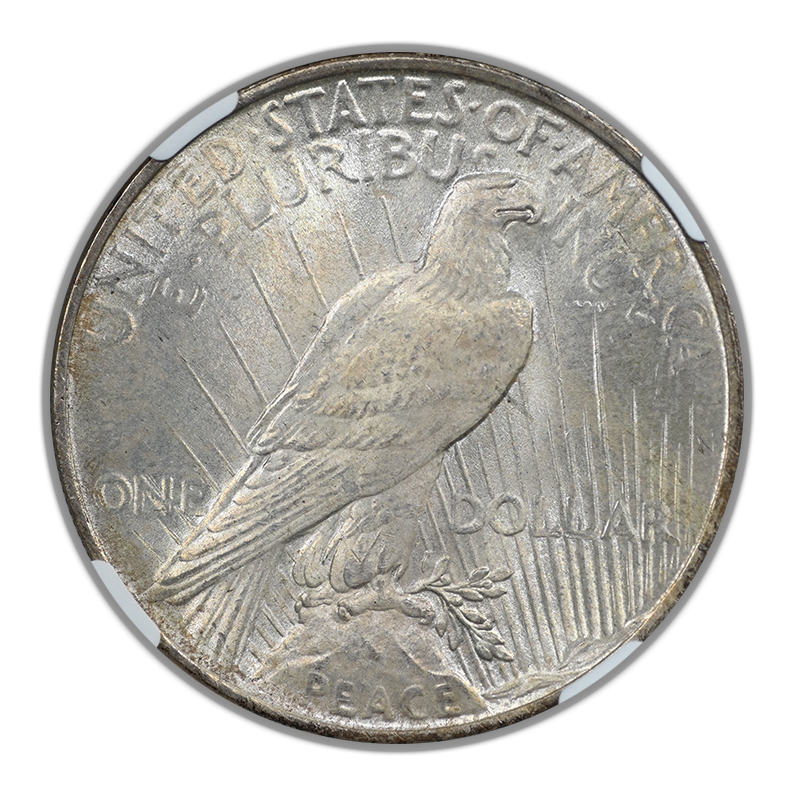 1924 Peace Dollar $1 NGC MS65 CAC