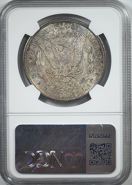 1879-CC Morgan Dollar $1 NGC MS62 CAC TOP-100 VAM-3 Capped CC - TONED!