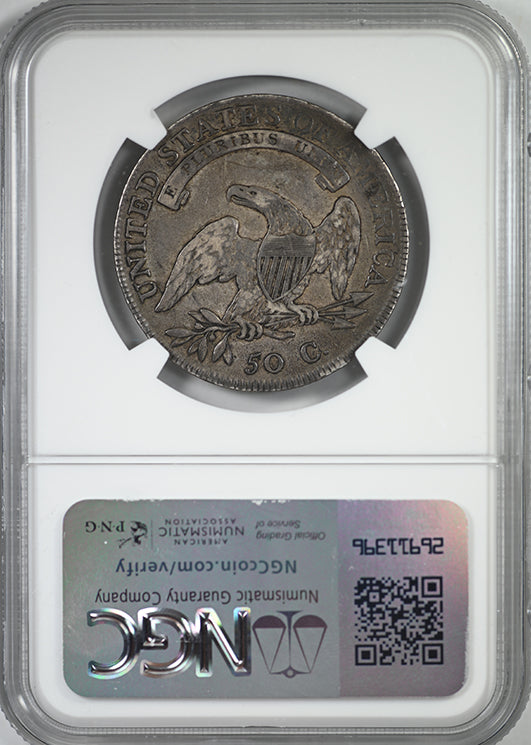 1808 Capped Bust Half Dollar 50C NGC VF30