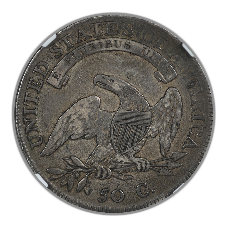 1808 Capped Bust Half Dollar 50C NGC VF30