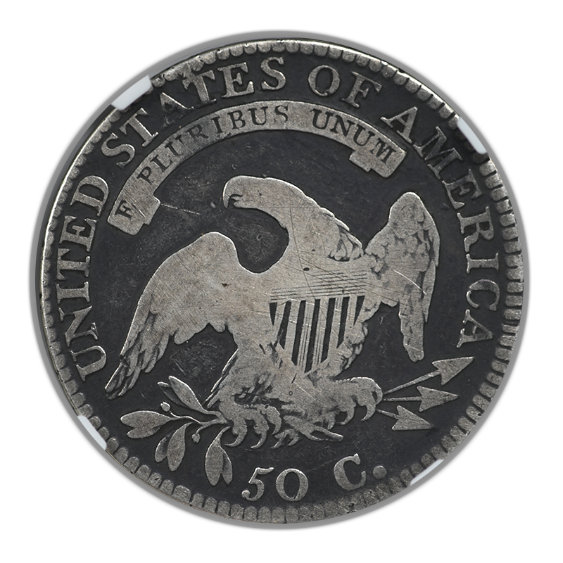 1814/3 Capped Bust Half Dollar 50C NGC VG8