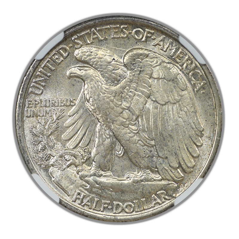 1934 Walking Liberty Half Dollar 50C NGC MS62