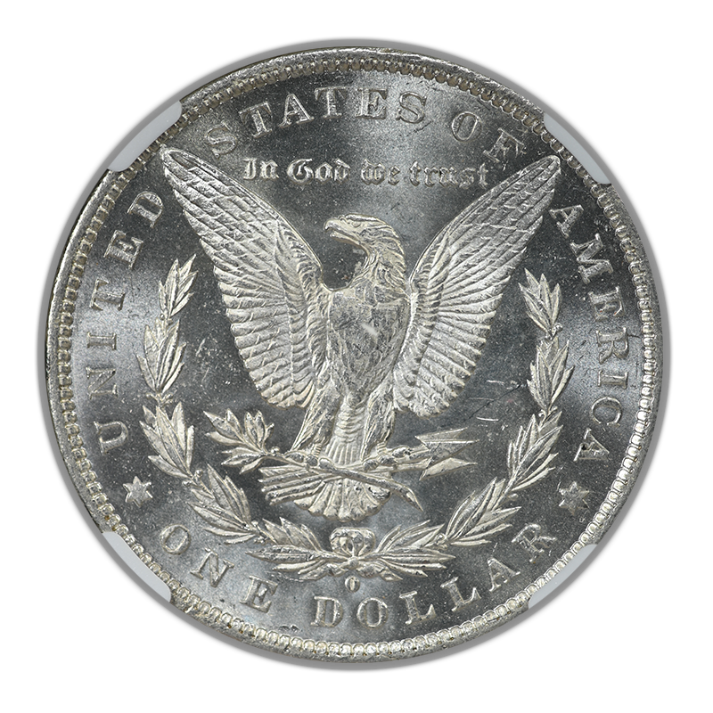 1884-O Morgan Dollar $1 NGC MS63PL - Prooflike