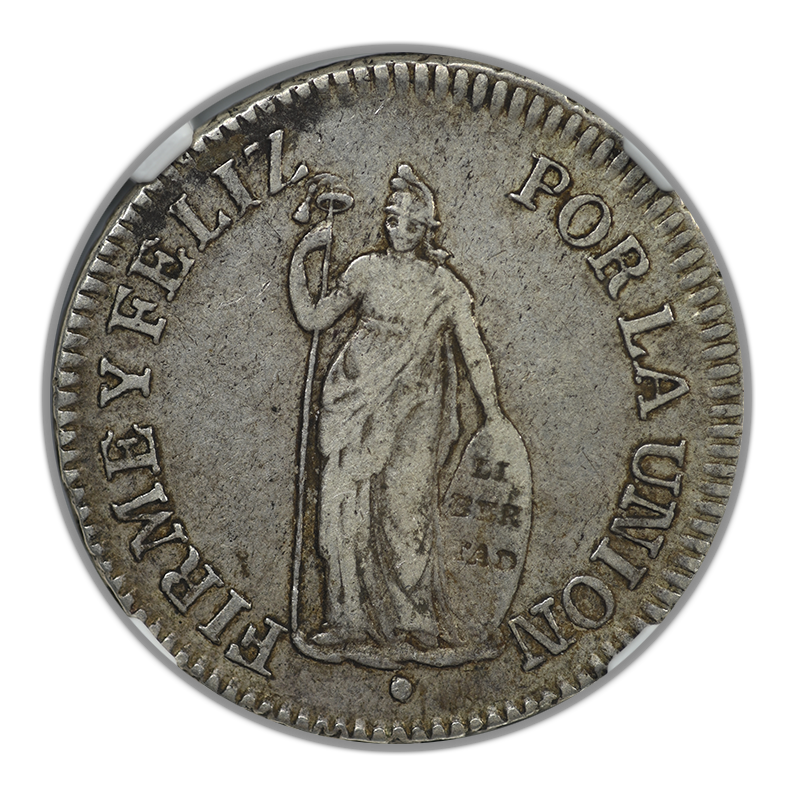 1839 Lima MB Peru 2R Reales NGC VF35