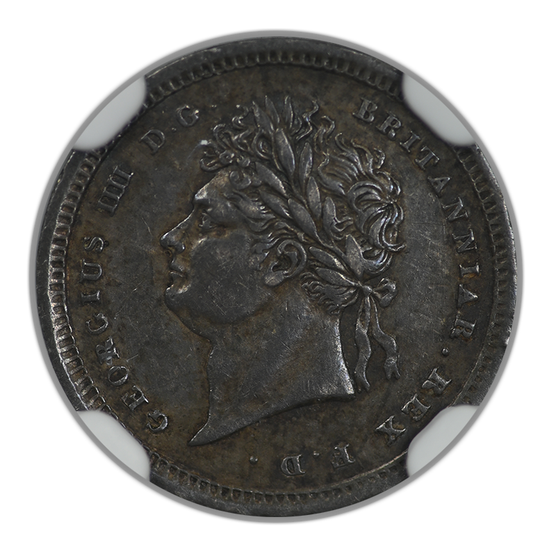 1830 Great Britain Silver 2P Pence Maundy NGC XF45
