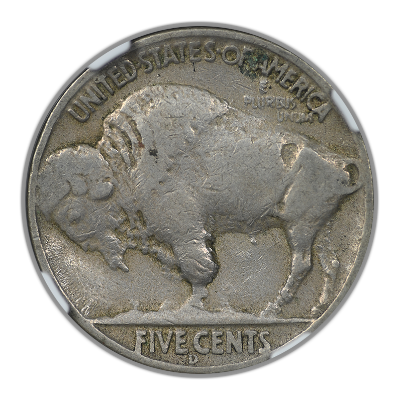 1937-D Buffalo Nickel 5C NGC VF30 - 3 Legs