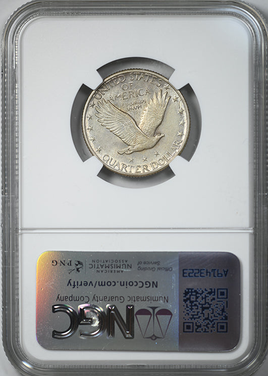 1924-D Standing Liberty Quarter 25C NGC MS63