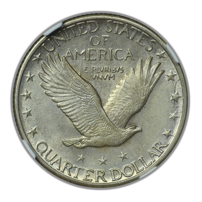 1924-D Standing Liberty Quarter 25C NGC MS63