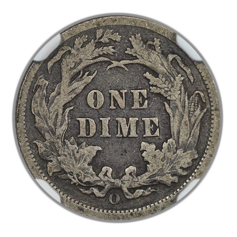 1891-O Liberty Seated Dime 10C NGC VF20