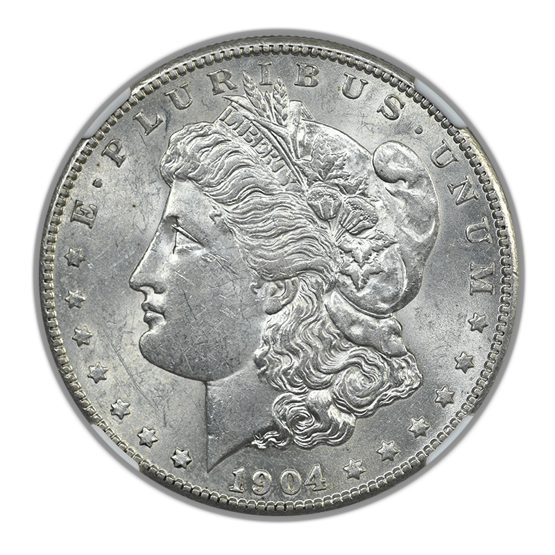 1904-S Morgan Dollar $1 NGC AU58