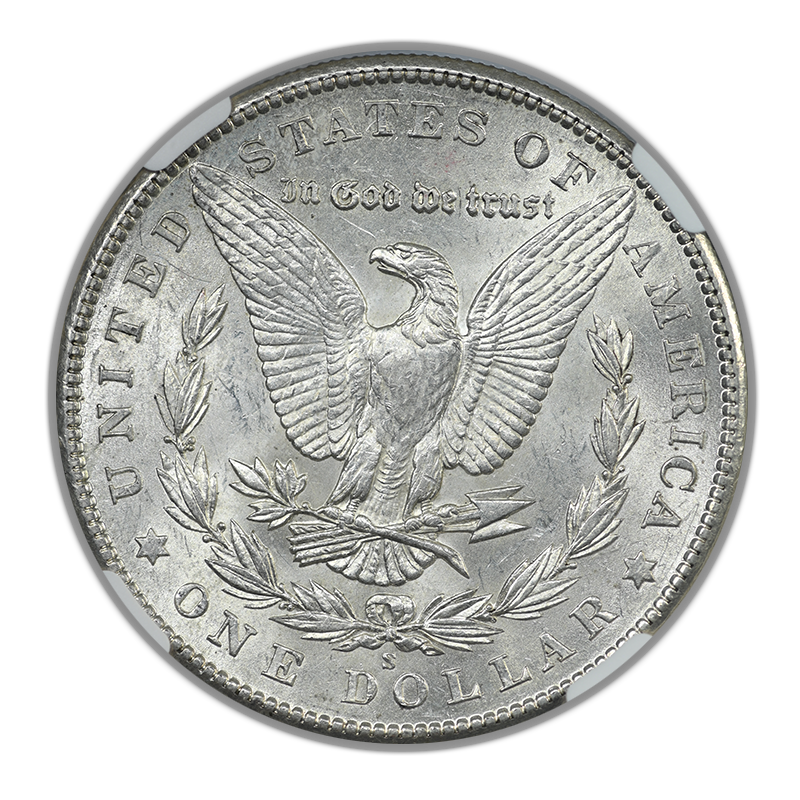 1904-S Morgan Dollar $1 NGC AU58