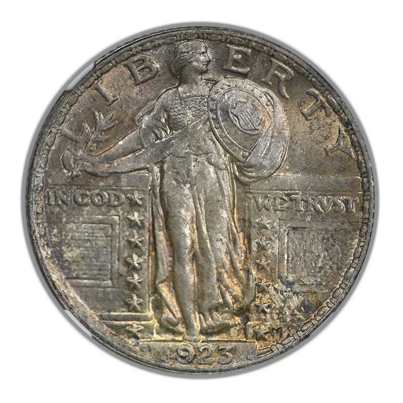 1923 Standing Liberty Quarter 25C NGC MS65