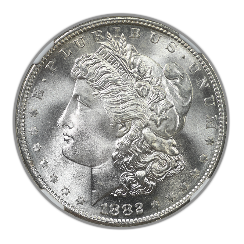 1882-S Morgan Dollar $1 NGC MS67 CAC