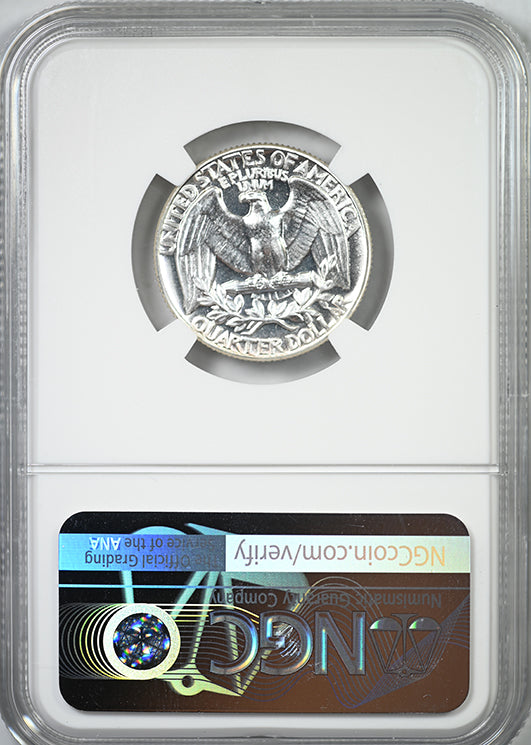1952 Proof Washington Quarter 25C NGC PF65 Superbird Recut Feathers VP-001 Hand Engraved Tail Feathers