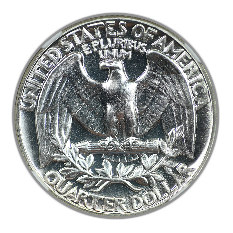 1952 Proof Washington Quarter 25C NGC PF65 Superbird Recut Feathers VP-001 Hand Engraved Tail Feathers