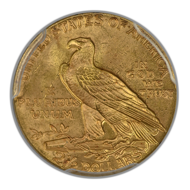 1926 Indian Head Gold Quarter Eagle $2.50 PCGS MS64+ CAC