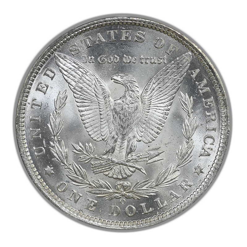 1891-O Morgan Dollar $1 PCGS MS63
