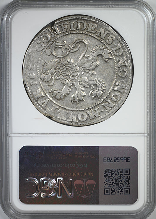 1650 Netherland 1LD Lion Daalder Utrecht DAV-4863 NGC AU58