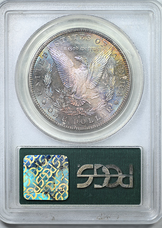 1881-S Morgan Dollar $1 PCGS MS64 CAC OGH - DUAL SIDED TONED!