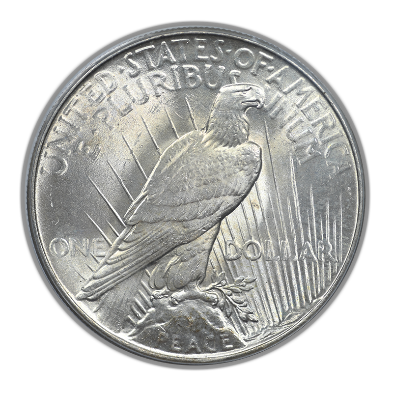 1934 Peace Dollar $1 PCGS MS64 CAC OGH