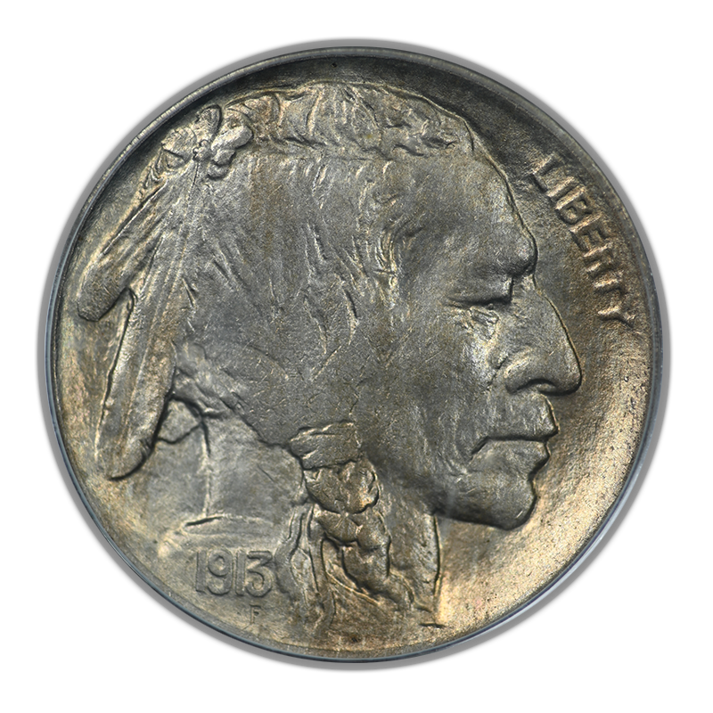 1913-D Type 2 Buffalo Nickel 5C PCGS MS63 OGH