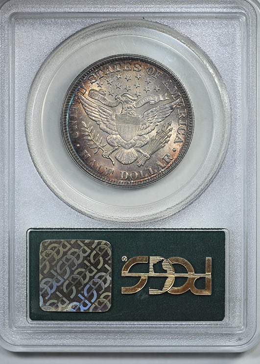 1904 Barber Half Dollar 50C PCGS MS61 OGH - TONED!