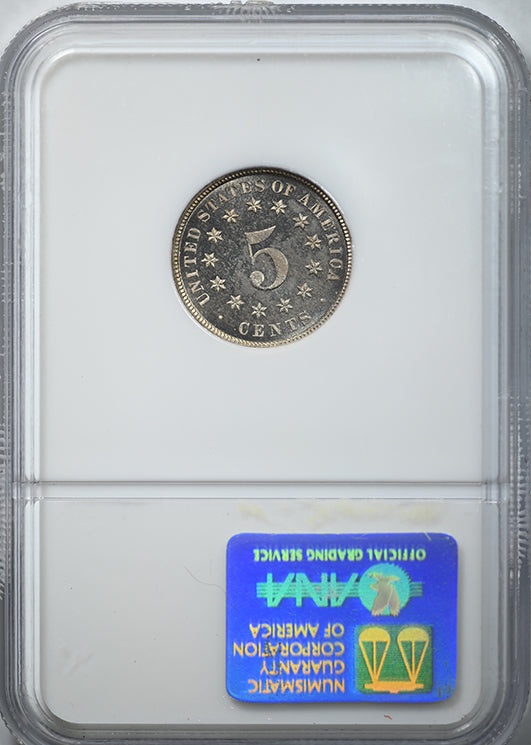 1881 Proof Shield Nickel 5C NGC PF66CAM Cameo