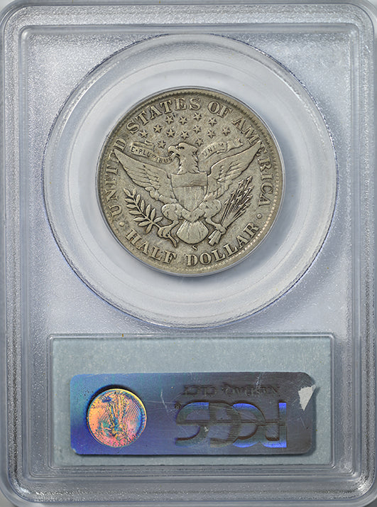 1910-S Barber Half Dollar 50C PCGS VF20 Reverse Slab