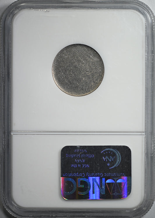 Jefferson Nickel 5C NGC Type 2 Blank Planchet Mint Error