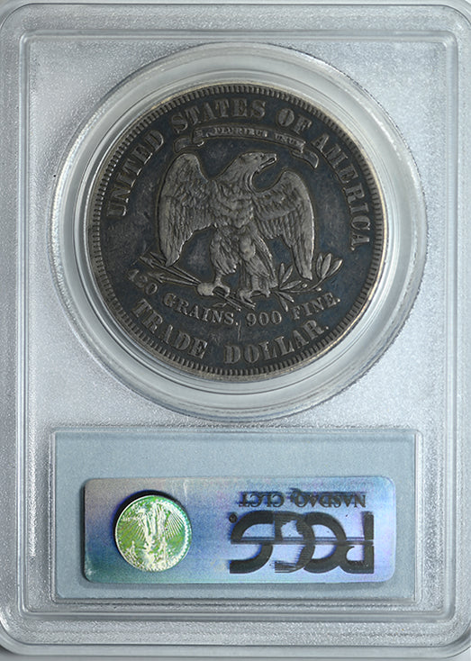 1880 Proof Trade Dollar T$1 PCGS PR30 Reverse Slab