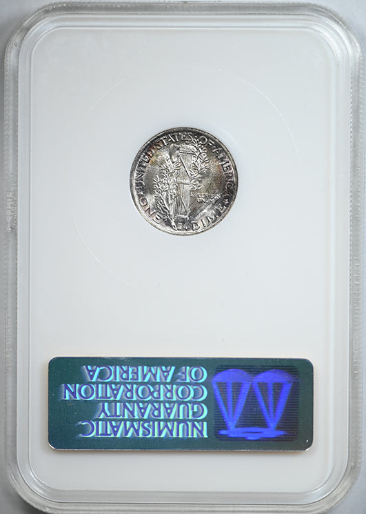 1941 Mercury Dime 10C NGC Fatty MS67 CAC