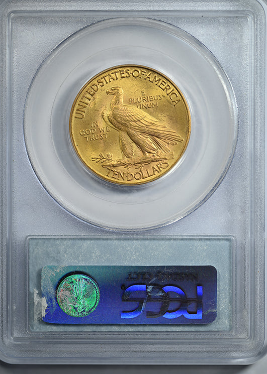 1932 Indian Head Gold Eagle $10 PCGS MS64+ CAC Reverse Slab