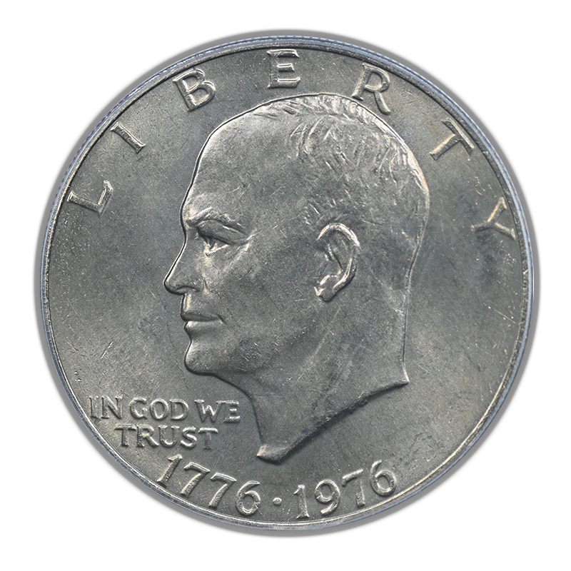 1976 Type 2 Clad Eisenhower Ike Dollar $1 PCGS MS65 CAC