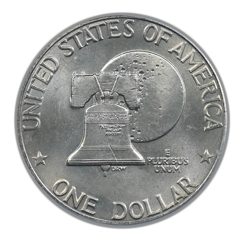 1976 Type 2 Clad Eisenhower Ike Dollar $1 PCGS MS65 CAC