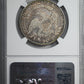 1824 Capped Bust Half Dollar 50C NGC VF20 - TONED!