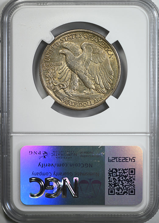 1916-S Walking Liberty Half Dollar 50C NGC AU58 CAC