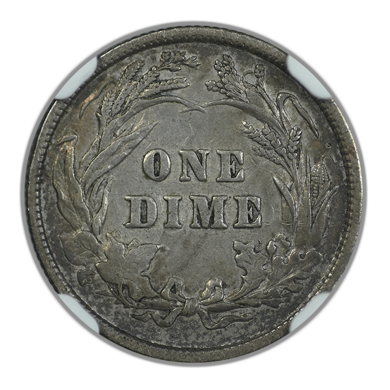 1895 Barber Dime 10C NGC XF40