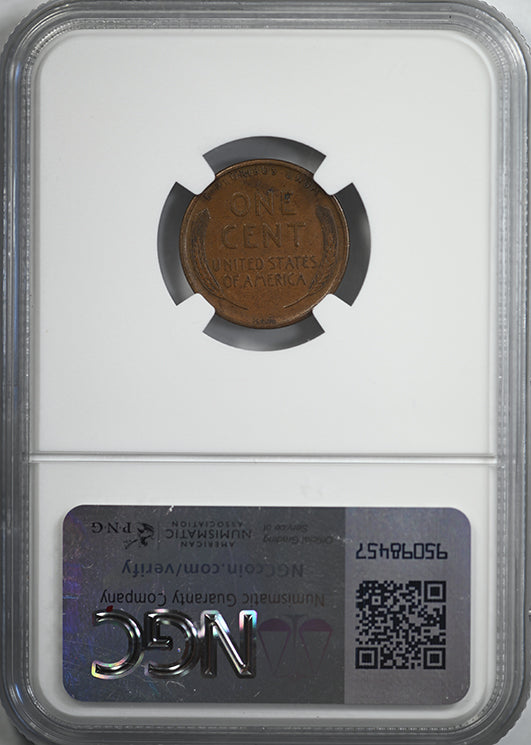 1909-S VDB Lincoln Wheat Cent 1C NGC XF45BN
