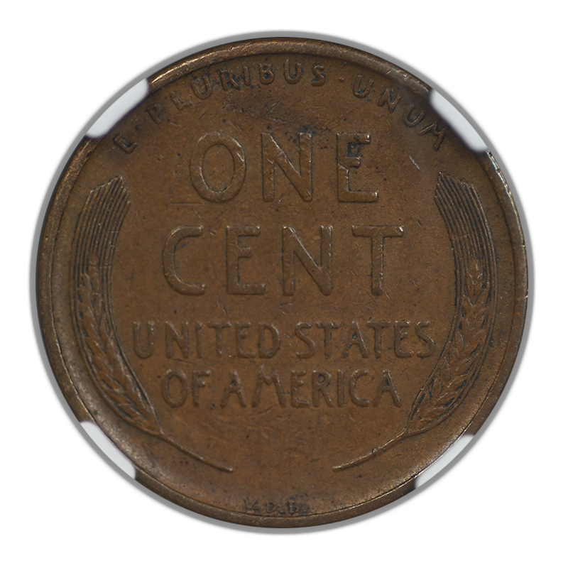 1909-S VDB Lincoln Wheat Cent 1C NGC XF45BN