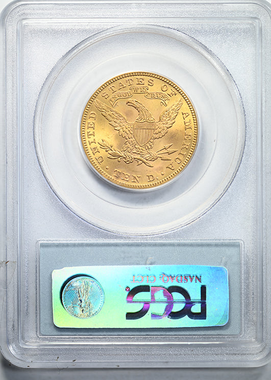 1901 Liberty Head Gold Eagle $10 PCGS MS65 Reverse Slab