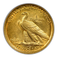 1907 Indian Head Gold Eagle $10 NGC Fatty MS62 - No Motto