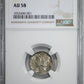 1923-S Mercury Dime 10C NGC AU58