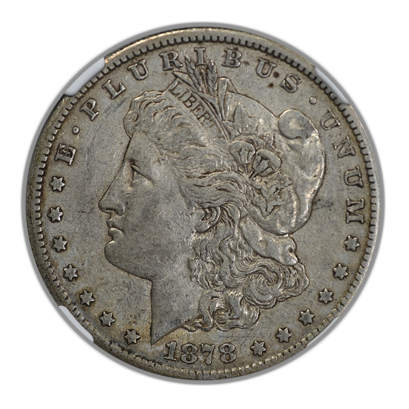 1878-CC Morgan Dollar $1 NGC XF45